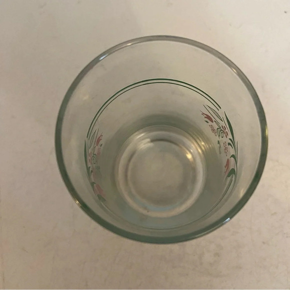 💥5/$25 ‎ Corelle Rosemarie 16 oz glass tumbler - Picture 5 of 7